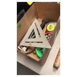 SPEED SQUARE, HAMMERS & TAPE MEASURE