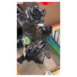 SIGNED 1976 HAND CRAFTED WELDED STEEL ROSE