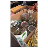 GROUP OF SEALABLE JARS