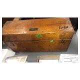 VINTAGE LIETZ SURVEYOR'S LEVEL IN WOOD CASE