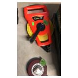 LUFKIN 100' TAPE MEASURE & LUFKIN STEEL TAPE