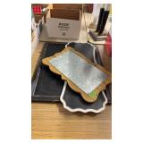 GROUP OF CHALKBOARDS & MARKER BOARD