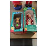 POOH BEAR CHRISTMAS ORNAMENTS