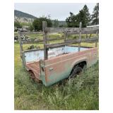 OFFSITE SALE, GREEN DODGE PICKUP BOX TRAILER, CAN