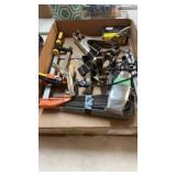 BX W/ CLAMPS, SHELF BRACKETS & MISC