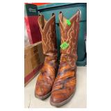 TONY LLAMA COWBOY BOOTS SIZE 10D