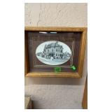 JE COYLE PENCIL SKETCH COPPER KING RANCH BUTTE