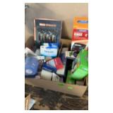 BX W/ FIRST AID SUPPLIES & SPORTS BRACES