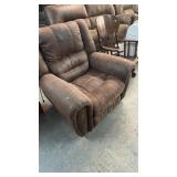 POWER MICRO SUEDE RECLINER