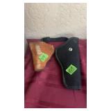 BUCHEIMER 14c-42 LEATHER HOLSTER & NYLON UNCLE