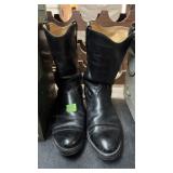 RED WNG WESTERN BOOTS SIZE 10.5D BLACK