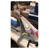 BX W/ SHOOTING STICK, 2 SHOTGUN CLEANING RODS &