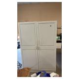 WHITE STORAGE CABINET