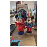 MICKEY MOUSE & MINNIE MOUSE NUTCRACKER DECOR
