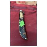 GERMAN MADE CARBON STEEL STAGG HORN HANDLED K