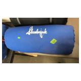 BLUE SLUMBERJACK CAMP PAD