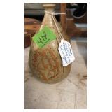 VINTAGE STONEWARE JAPANESE SAKI BOTTLE