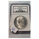 1902-O MORGAN SILVER DOLLAR MS64 GRADE