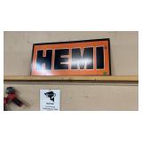 HEMI METAL SIGN