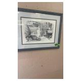 SIGNED & NUMBERED PRINT OF THE POUR OF THE