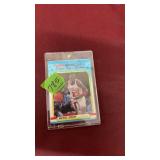 MICHAEL JORDAN FLEER STICKER CARD