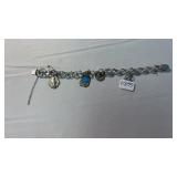STERLING CHARM BRACELET