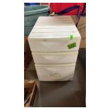 3 DRAWER ORGANIZER W/ CONTENTS