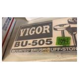 VIGOR BU-505 MOUNTED BRUSH-BUFF STONE KIT
