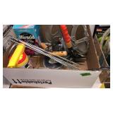 HOSE REEL, GARDEN TOOLS & SPRAYER