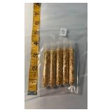 5 TUBES GOLD FOIL FLAKE
