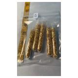 5 TUBES GOLD FOIL FLAKE