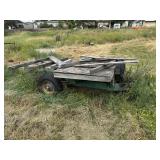 OFFSITE SALE, GREEN SINGLE AXLE TRAILER, CAN