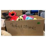 BX OF PLUSH TOYS W/ ELMO