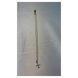 .925 ITALY SILVER NECKLACE *GOLD TONE COLOR