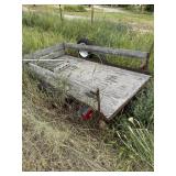 OFFSITE SALE, SMALL SINGLE AXLE TRAILER, CAN BE