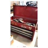 CRAFTSMAN TOOL BOX W/ TOOLS