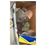 BX OF ROCKS & PR OF SAFTELY GOGGLES