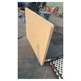 VINTAGE KITCHEN TABLE W/ FOLD OUT LEAF