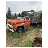 OFFSITE SALE, 60'S GMC STOCK TRUCK, CAN BE VIEWED