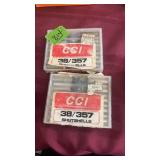 18 RNDS & 1 BRASS 38 SPECIAL SHOT SHELLS