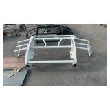 PICK UP BRUSH GUARD, WHITE