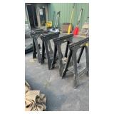 4 STANLEY SAW HORSES