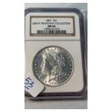 1887 MORGAN SILVER DOLLAR MS64 GRADE