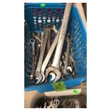 2 TRAYS OF WRENCHES, SOME SNAP ON, CRAFTSMAN