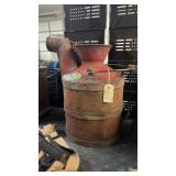 RARE 1920'S AC CRXAFT 5 GAL OIL DISPENSING CAN