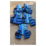 5 X2O ADULT MATCHING FLOATATION VESTS