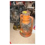 TWO DIETZ ANTIQUE LANTERNS