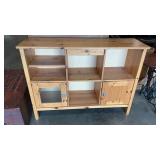 PINE UTILITY HUTCH