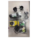 THREE SETS SCOPE RINGS: 30MM, 16MM, + SCOPE COVERS