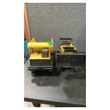 PLASTIC & METAL TONKAS DUMPER & FRONT LOADER